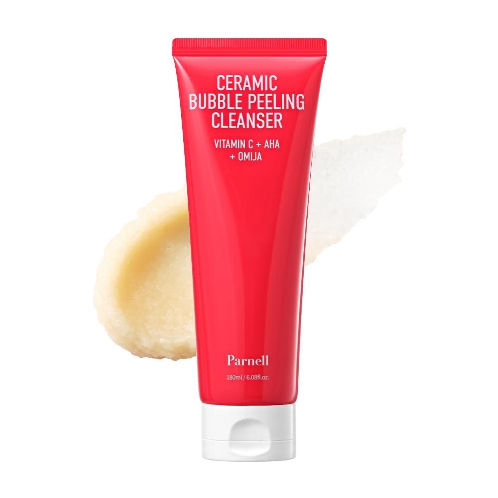 Parnell front packaging showing cleanser and benefits