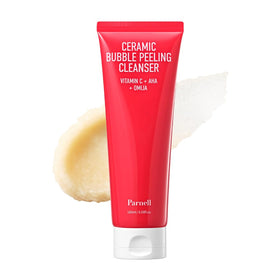 Parnell front packaging showing cleanser and benefits