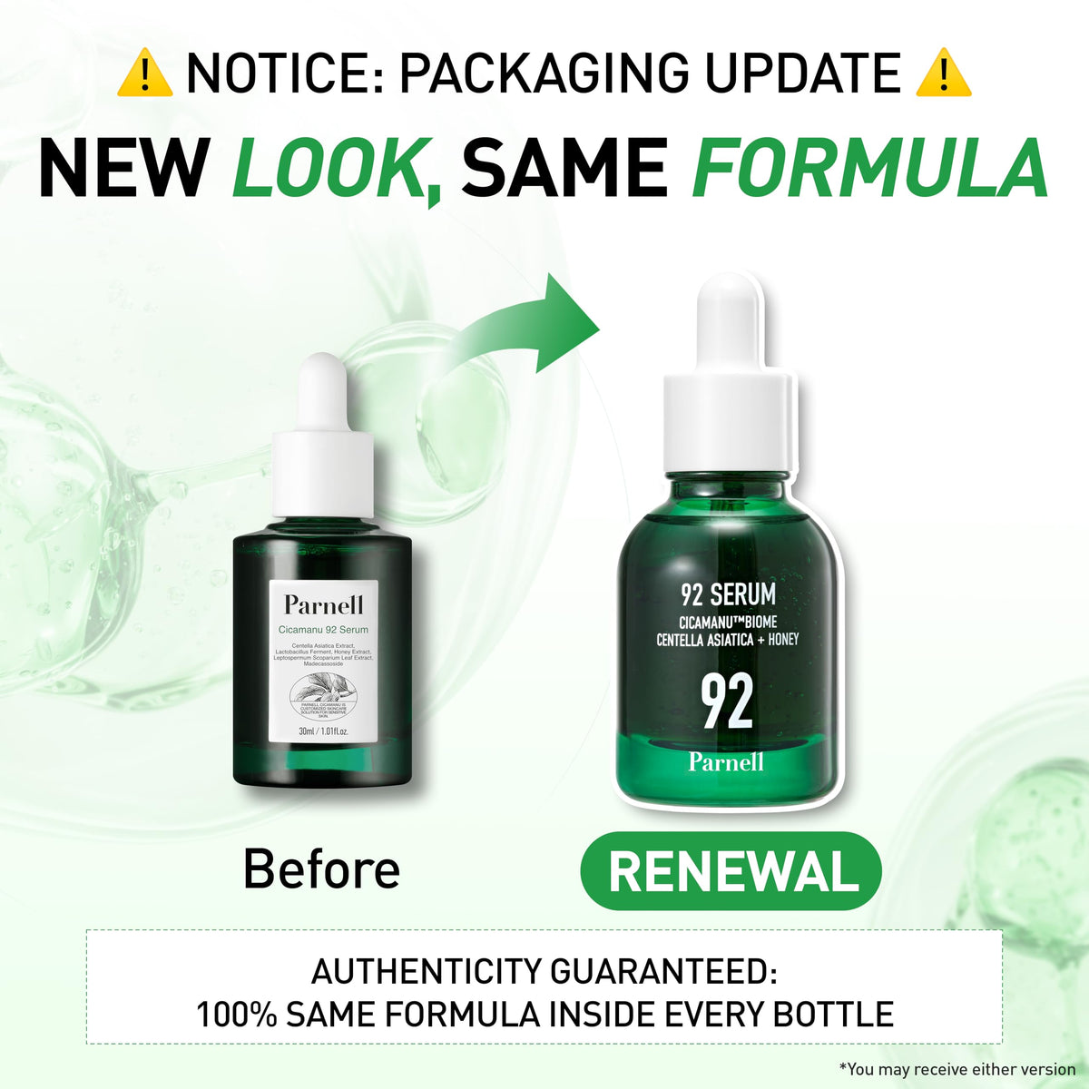 Parnell pipette dispensing serum, precise application and easy dosing benefit