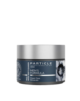Particle front packaging showing product branding and 3.38 fl oz size benefit clarity