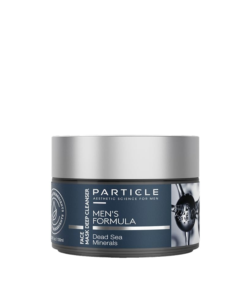 Particle front packaging showing product branding and 3.38 fl oz size benefit clarity