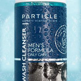 Particle paired with moisturizer promoting hydrated, layered routine