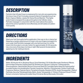 Particle lifestyle bathroom vanity setup showing easy daily grooming benefit