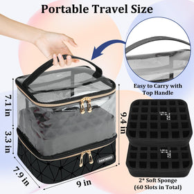 Partreko lamp inside bottom compartment for secure lamp transport