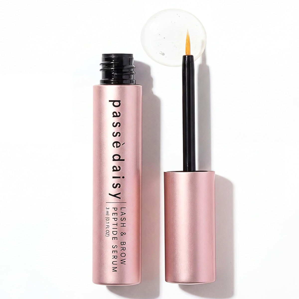 Passé Daisy front packaging showing bottle and box, clear branding and benefit