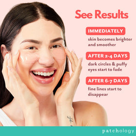 Patchology contents label and ingredients for ingredient transparency