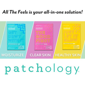 Patchology Flashpatch eye gels pair placed on skin to reduce puffiness and refresh