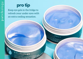 Patchology serum droplet on patch showing concentrated ingredient delivery