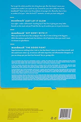 Patchology package label detail showing vegan cruelty-free claims and active highlights