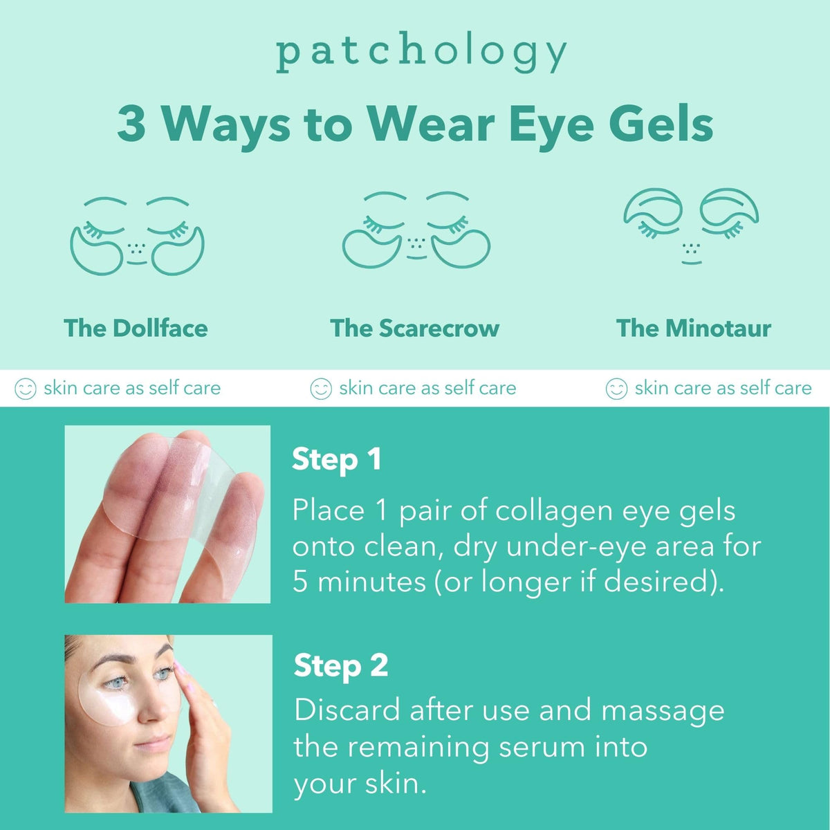 Patchology serum on patch detail illustrating hydrating hyaluronic benefit