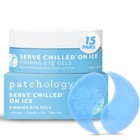 Patchology front packaging showing 15 pairs and benefits
