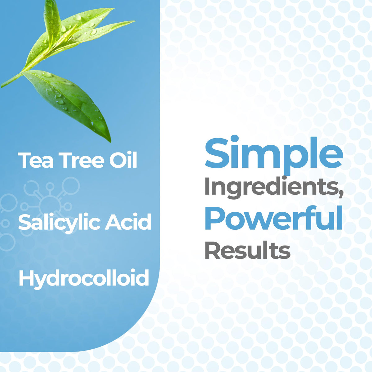 PatchRx close-up of hydrocolloid texture highlighting gentle absorption
