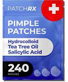PatchRx front packaging showing product count and benefits