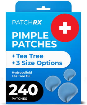 PatchRx front packaging showing 240 patches and benefits
