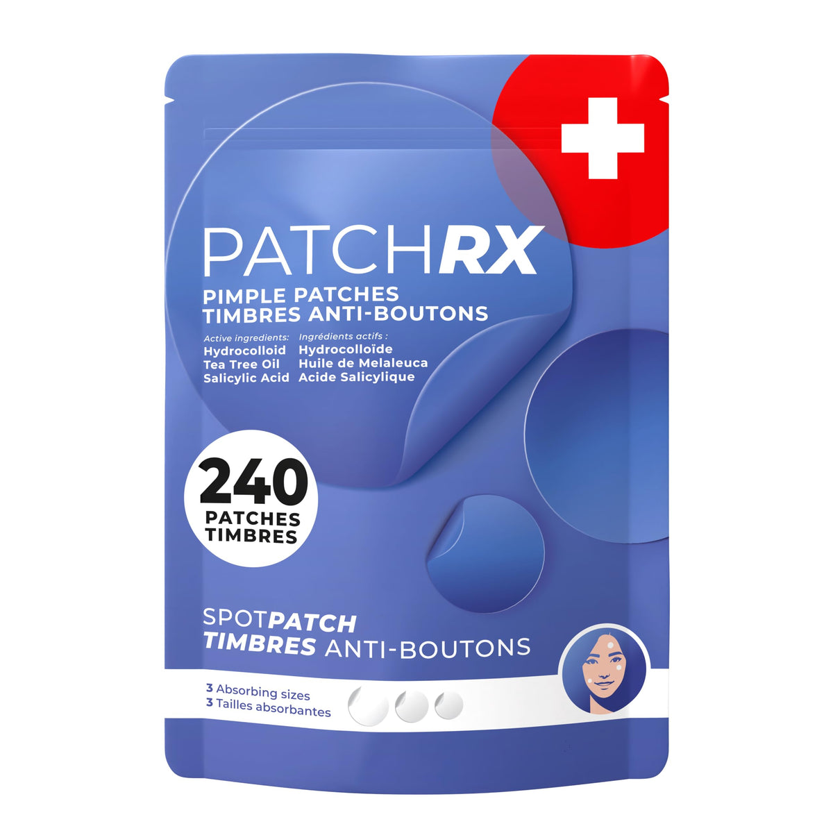 PatchRx on bedside table nighttime use for overnight protection