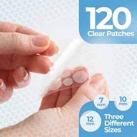 PatchRx patch applied to finger demonstrating easy application and protection