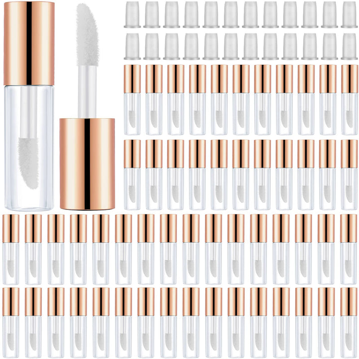 Patelai front view of 100 clear mini tubes showing packaging and compact storage benefit