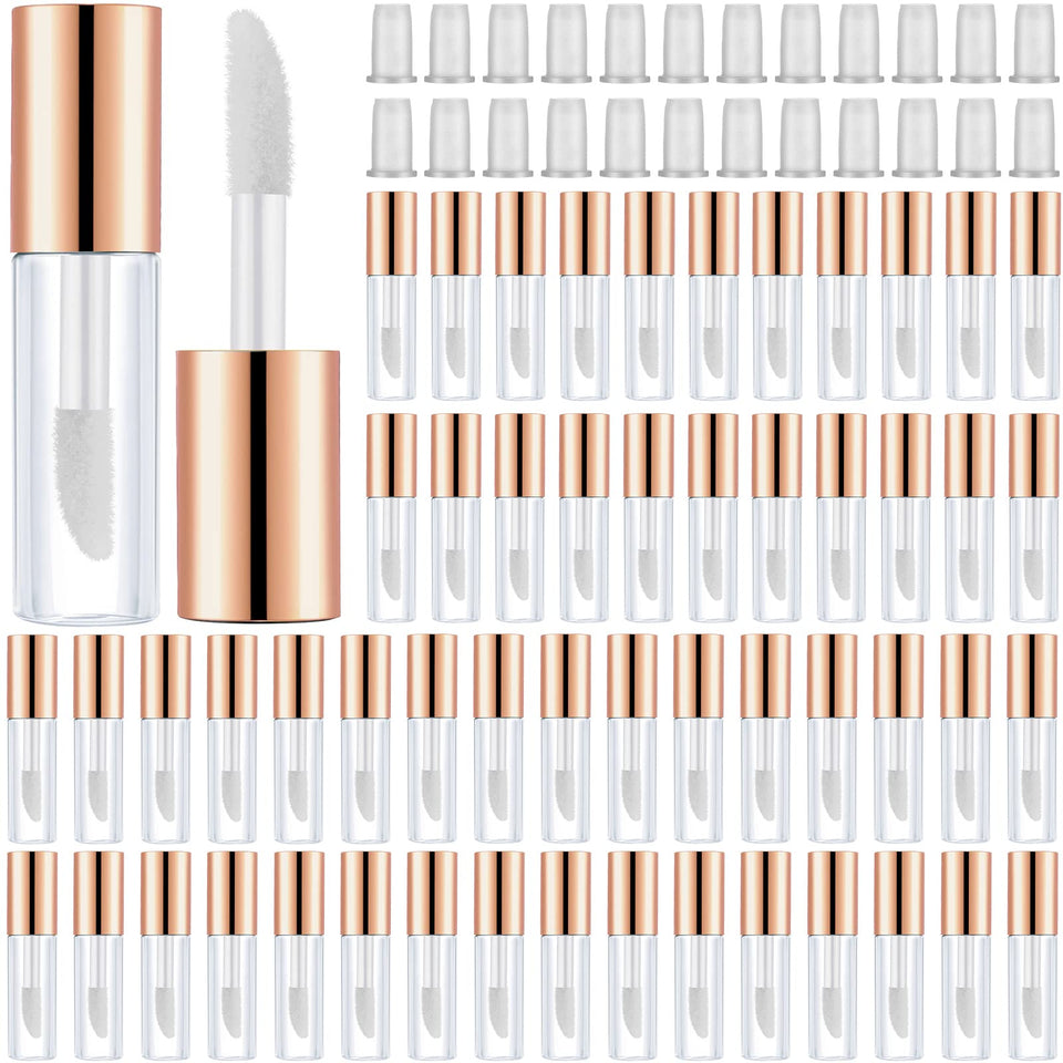 Patelai front view of 100 clear mini tubes showing packaging and compact storage benefit