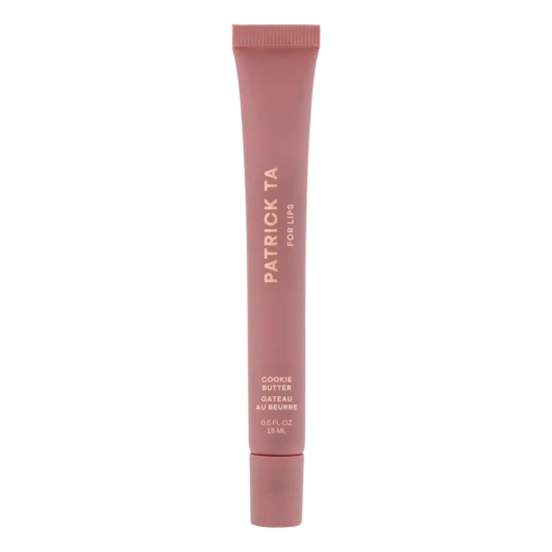 PATRICK TA front packaging showing balm tube and label, highlights portability