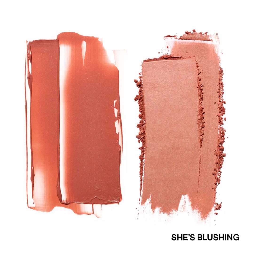 PATRICK TA cream texture swipe on skin highlighting blendability and smooth pigment