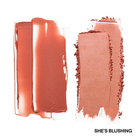 PATRICK TA cream texture swipe on skin highlighting blendability and smooth pigment