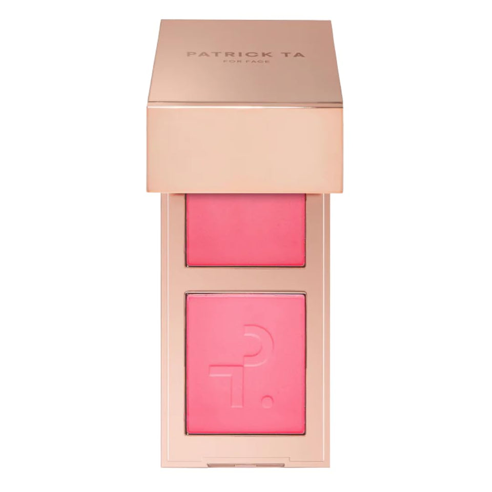 PATRICK TA compact front view showing She's That Girl shade and travel-friendly design