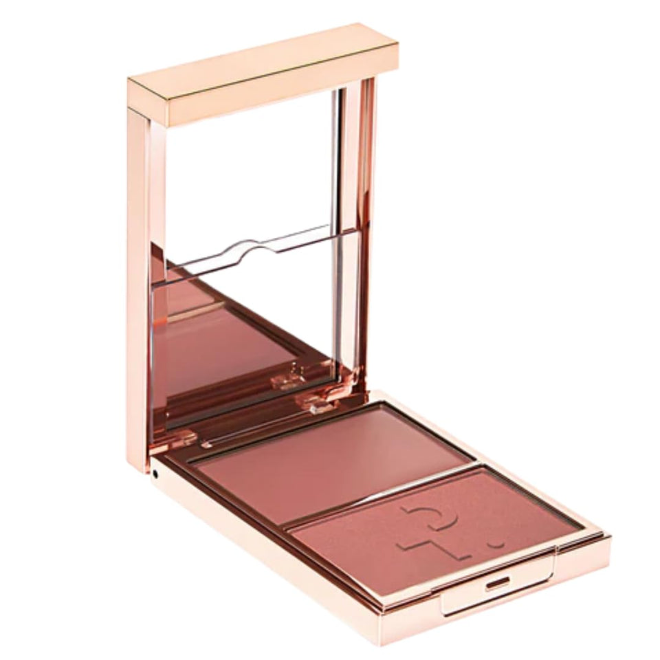 Patrick Ta front compact view showing dual cream and powder for versatile color