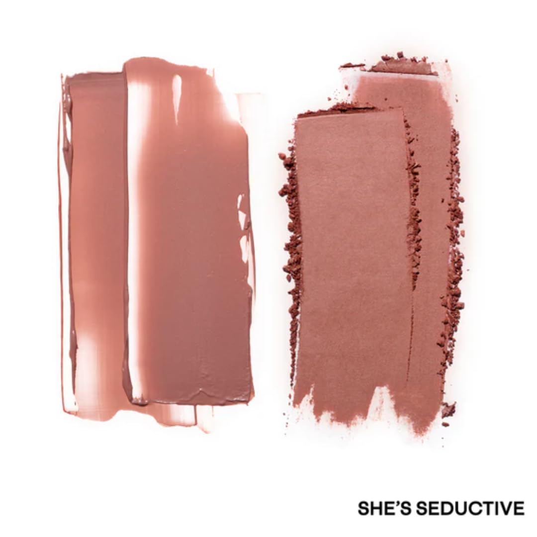 Patrick Ta lifestyle image applying blush for radiant, long-lasting cheeks