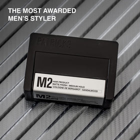 PATRICKS M2 being warmed on hands to show easy application and reworkability