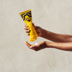 PATTERN in-hand application photo demonstrating controlled product distribution