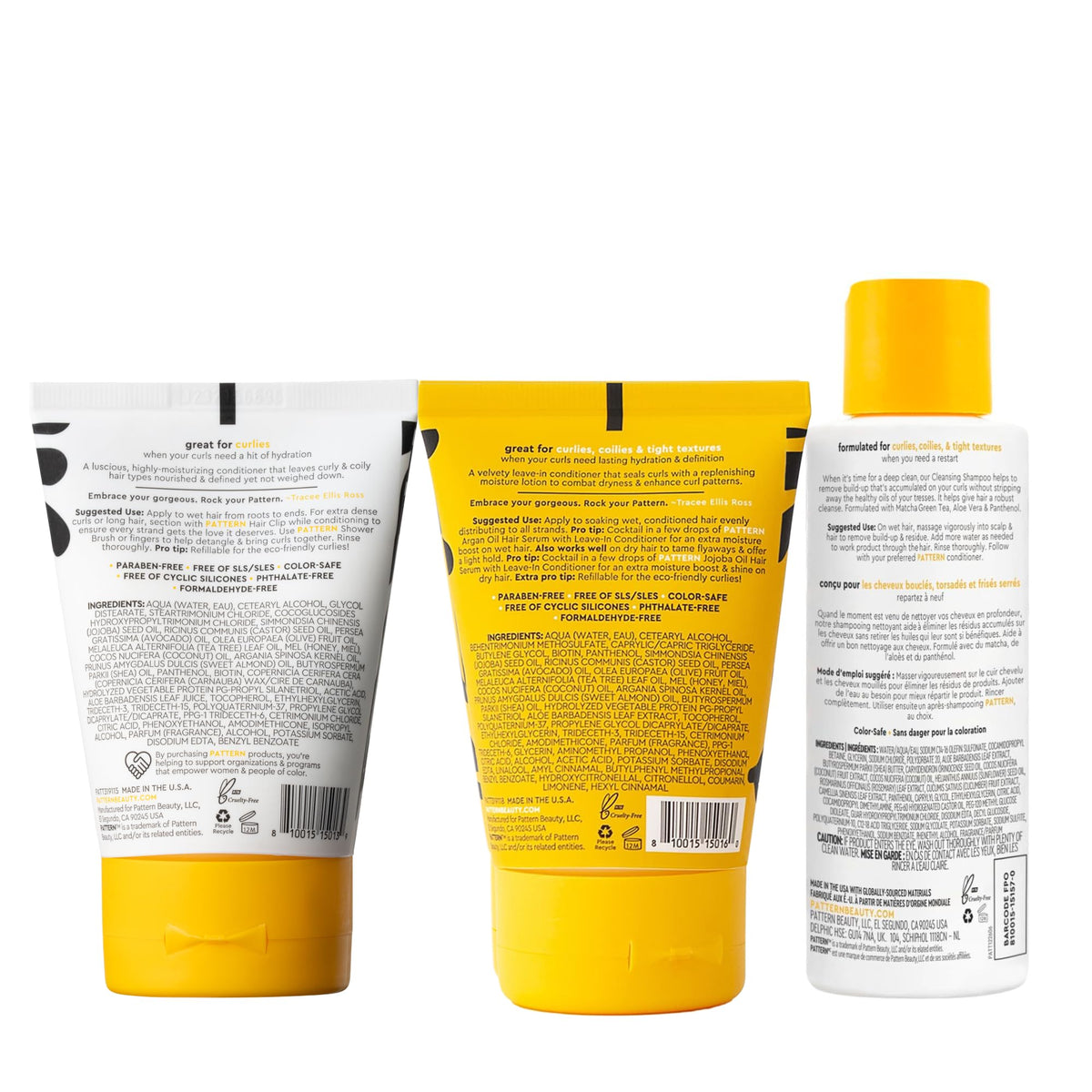 PATTERN lifestyle image of woman refreshing curls for defined, frizz-free results