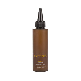 PATTERN front bottle view showing label and soothing serum benefit
