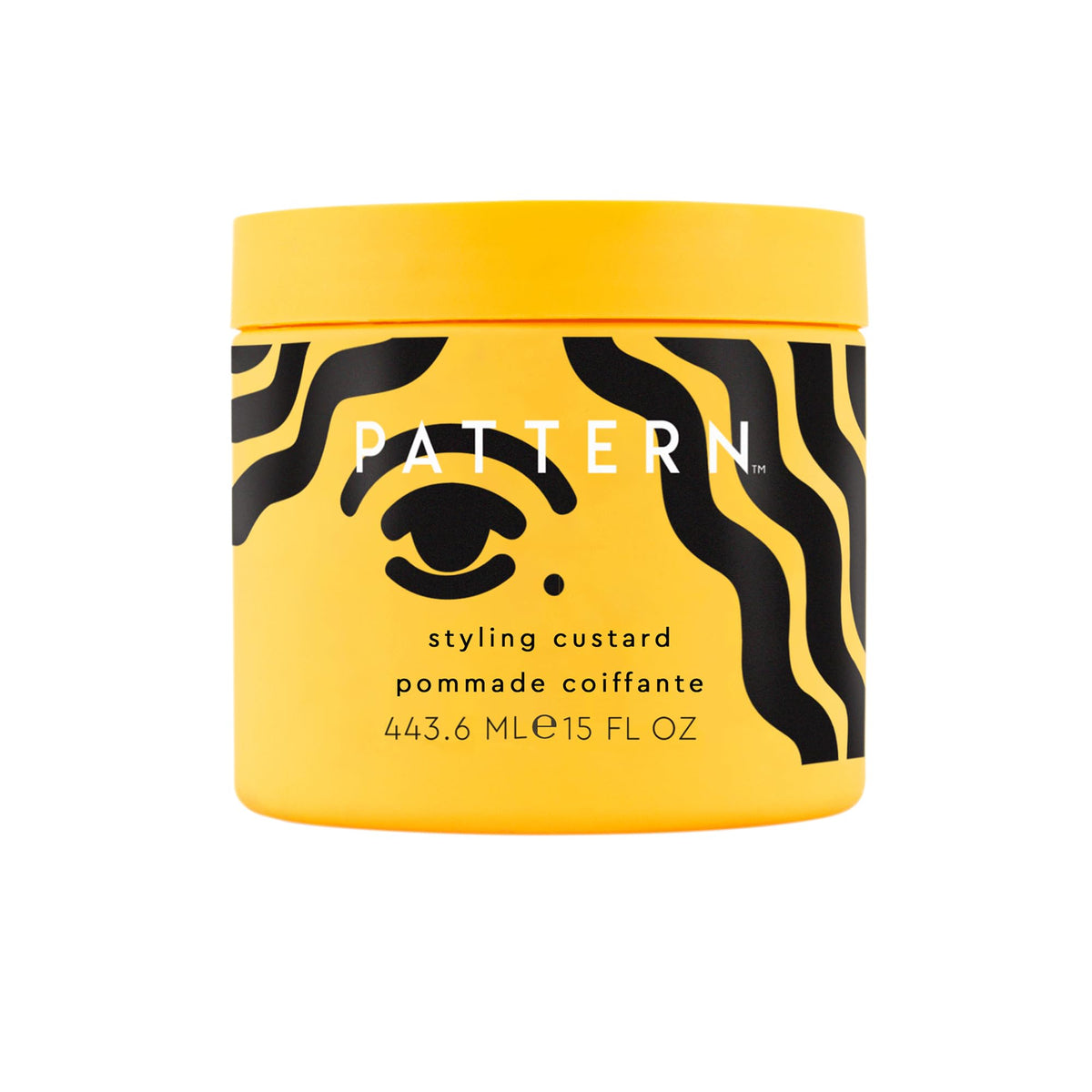 PATTERN product front packaging showing tub and label with benefits