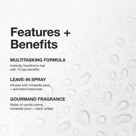 Paul Mitchell back label details showing ingredients and usage directions