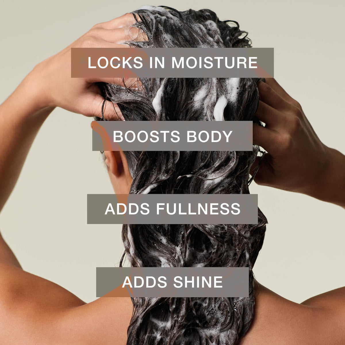 Paul Mitchell back label close-up listing ingredients and directions