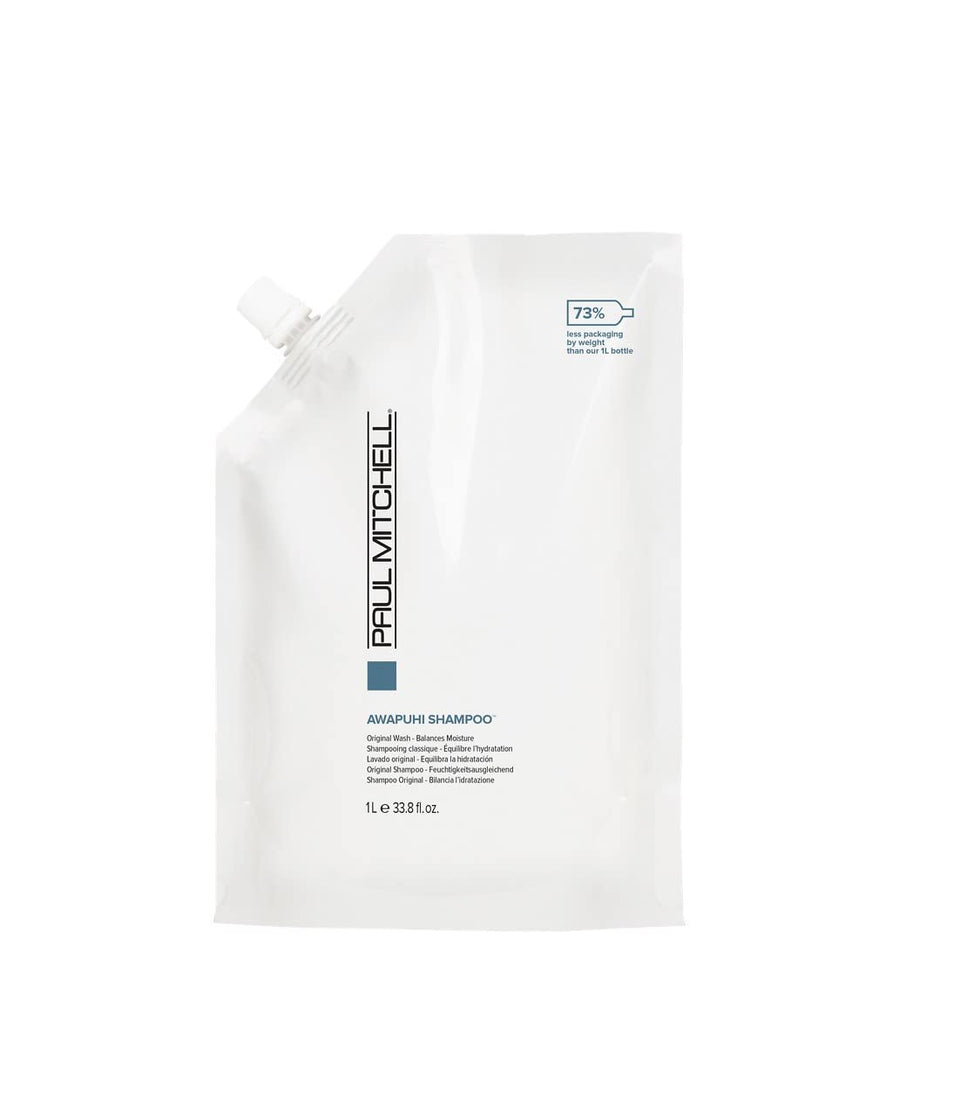 Paul Mitchell front packaging showing 33.8 fl oz and product benefits