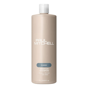 Paul Mitchell bottle front showing label and benefits