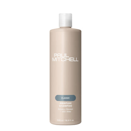 Paul Mitchell bottle front packaging showing product name and bright benefit