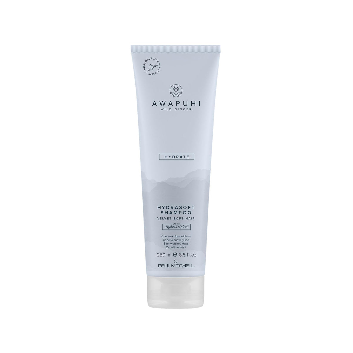 Awapuhi Wild Ginger front packaging showing Paul Mitchell branding and hydrating benefits