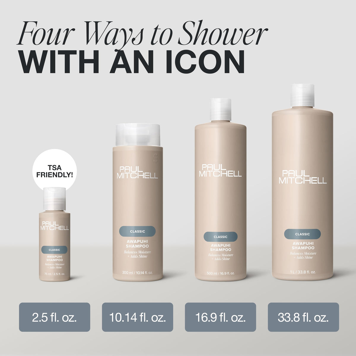 Paul Mitchell Awapuhi paired with conditioner showing complete routine benefit