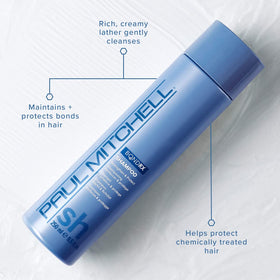 Paul Mitchell Bond Rx pump closeup highlighting easy dispensing and controlled product use