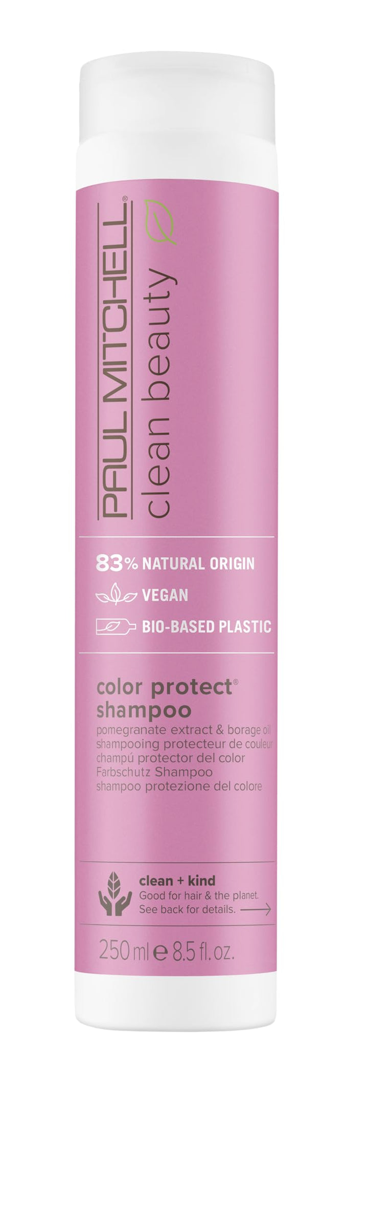 Paul Mitchell bottle front label showing product name and benefits