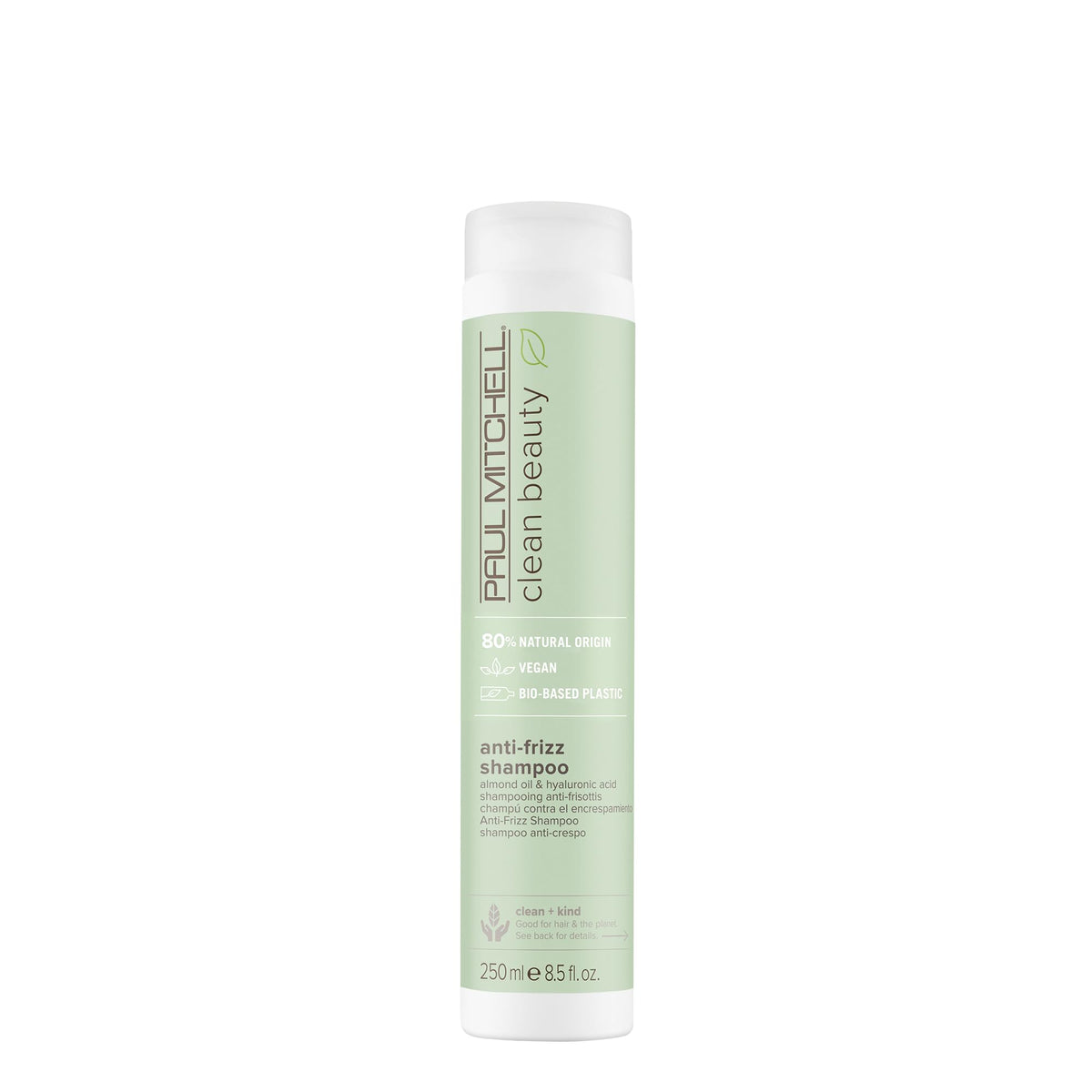 Paul Mitchell front bottle view showing clean-beauty packaging and easy application