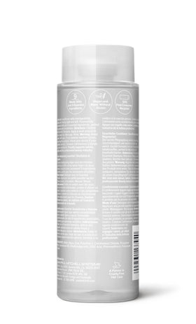 Paul Mitchell packaging close-up showing PCR material and recycling focus