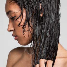 Paul Mitchell side label with ingredients list aiding sensitive skin choice
