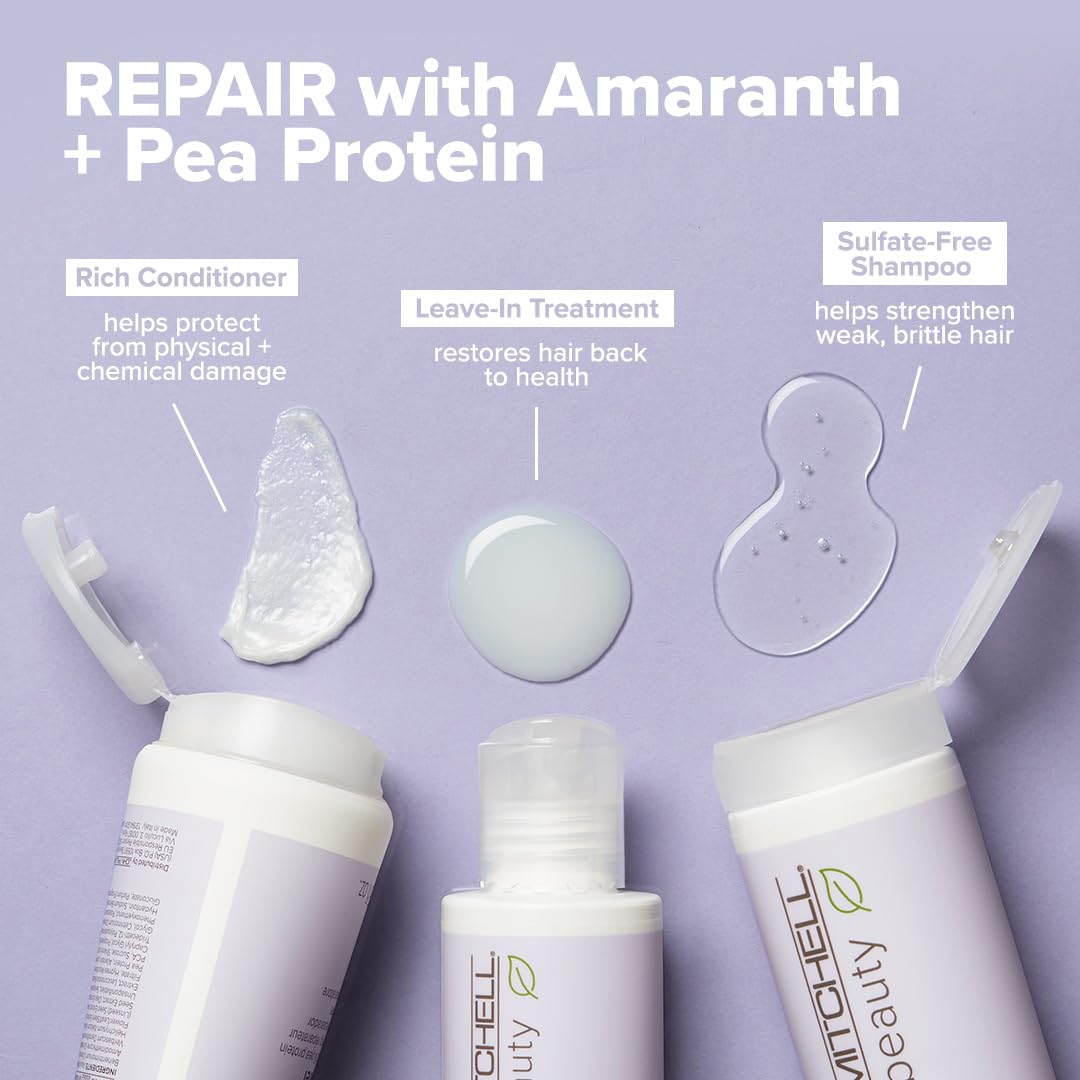 Paul Mitchell creamy conditioner texture depicting detangling benefit