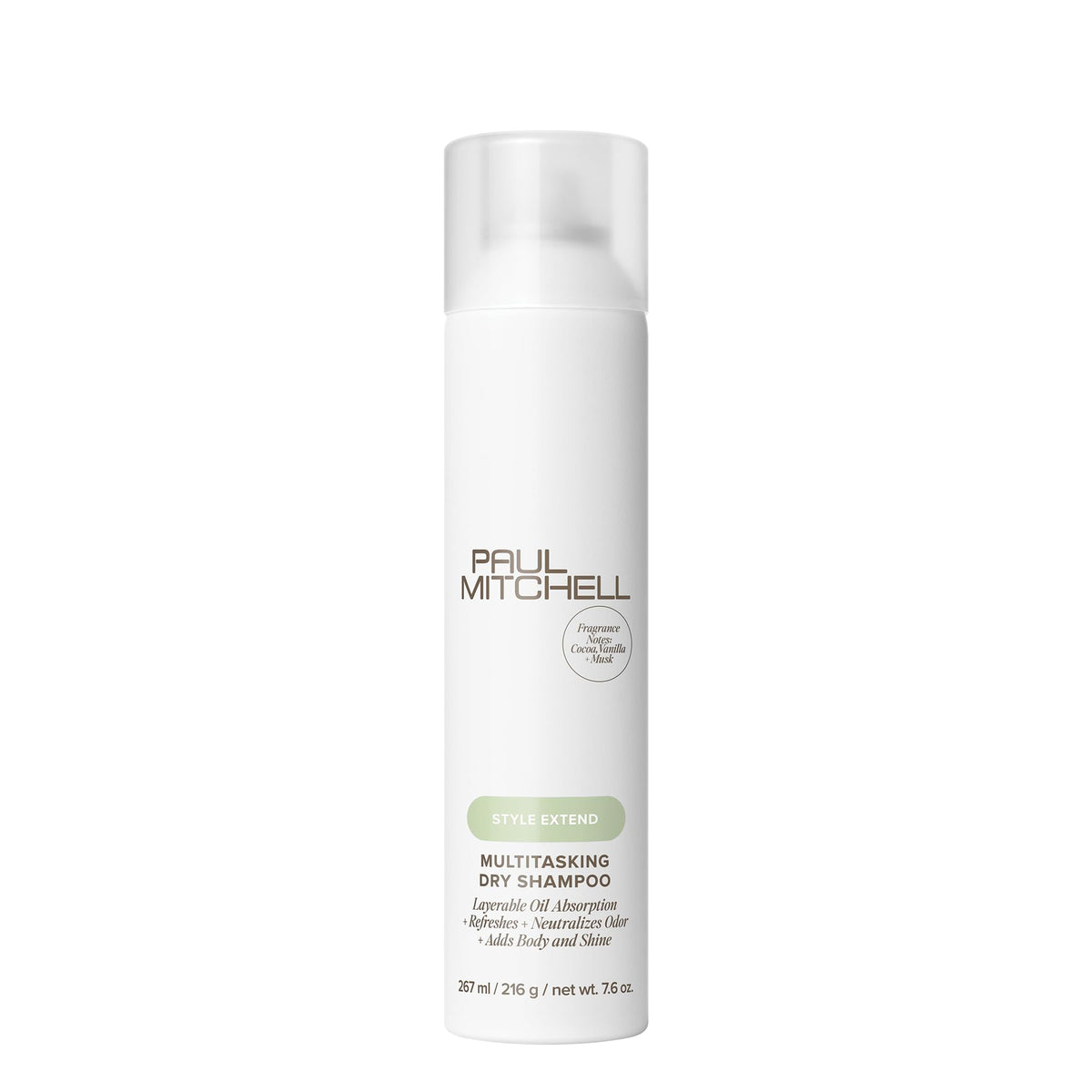 Paul Mitchell front packaging shows label and 7.6 oz size benefit refresh