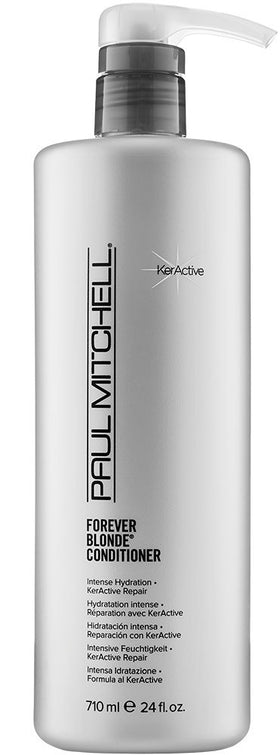 Paul Mitchell front bottle shot showing conditioner and brand benefit