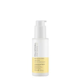 Paul Mitchell front packaging showing Prime & Volumize and clean-beauty messaging