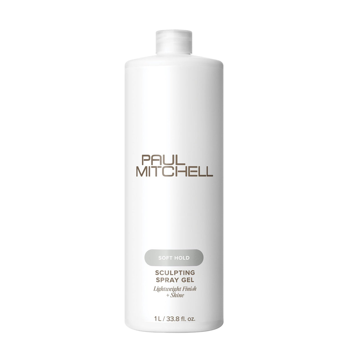Paul Mitchell front packaging showing product and glossy finish benefit